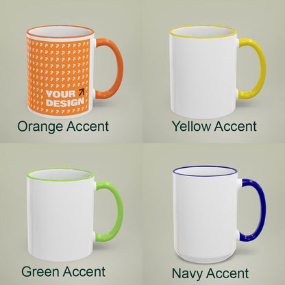 Custom Name Fishing Mug, Fishing Lures Coffee Accent Mug, Father's Day Gift for Grandpa Dad, Gift For Fisherman, Fishing Lover Cups