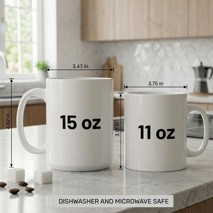 Woodworking Mug 3D, Custom Name 3D Accent Mug, Faux 3D Mug