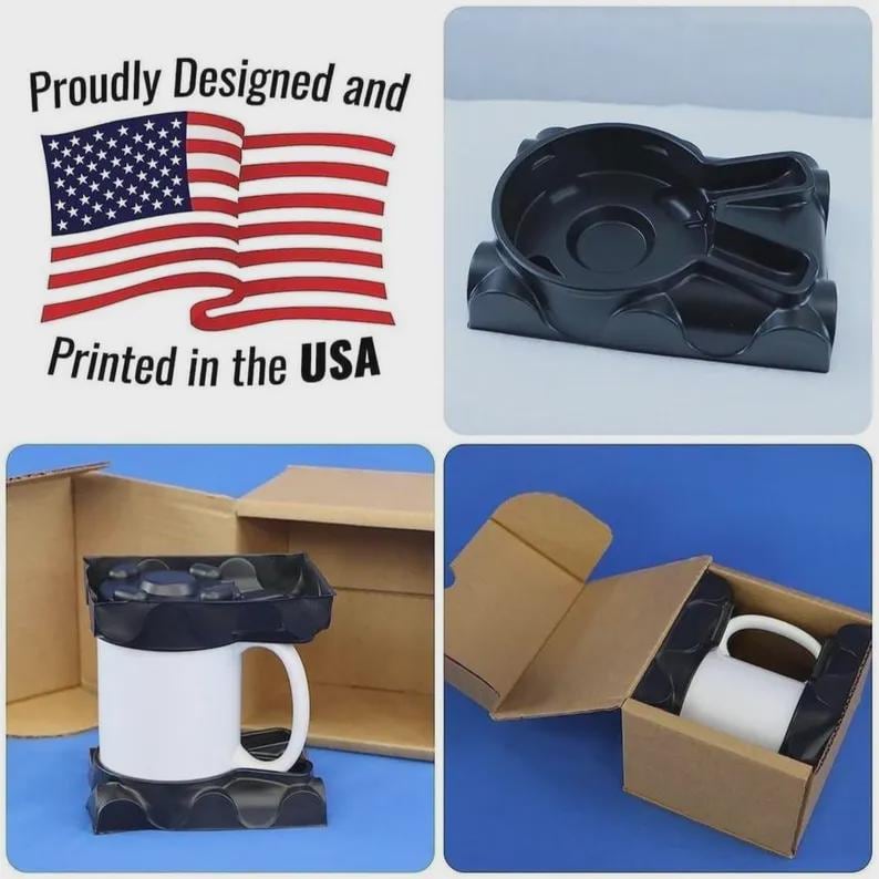 Personalized Best Dad By Par 3D Inflated Effect Mug, Gift For Dad Daddy, Golf Lovers, Golf Dad Mug, Father's Day Gift For Him