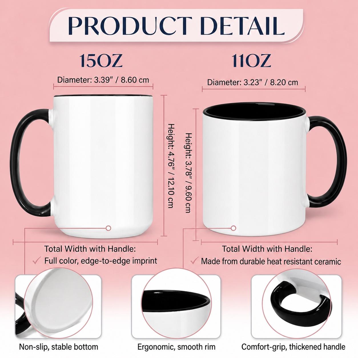 Personalized 3D Illusion Coffee Mug, Custom Name Barista Gift, Ceramic Latte Cup
