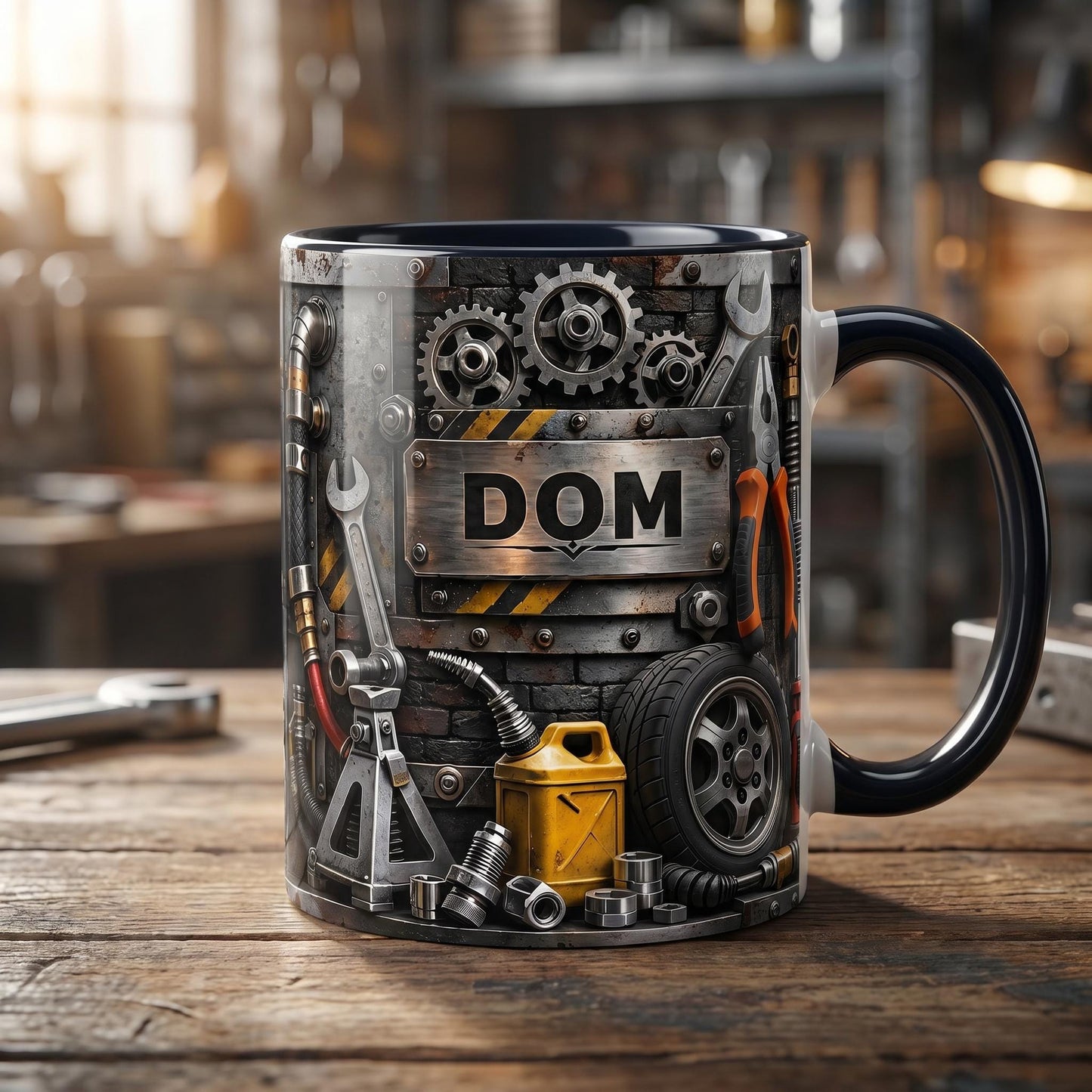 Personalized Custom Auto Mechanic Mug, Best Mechanic Ever Coffee Mug, Vintage Garage Shop Gift, Car Enthusiast Mug, Auto Repair Shop