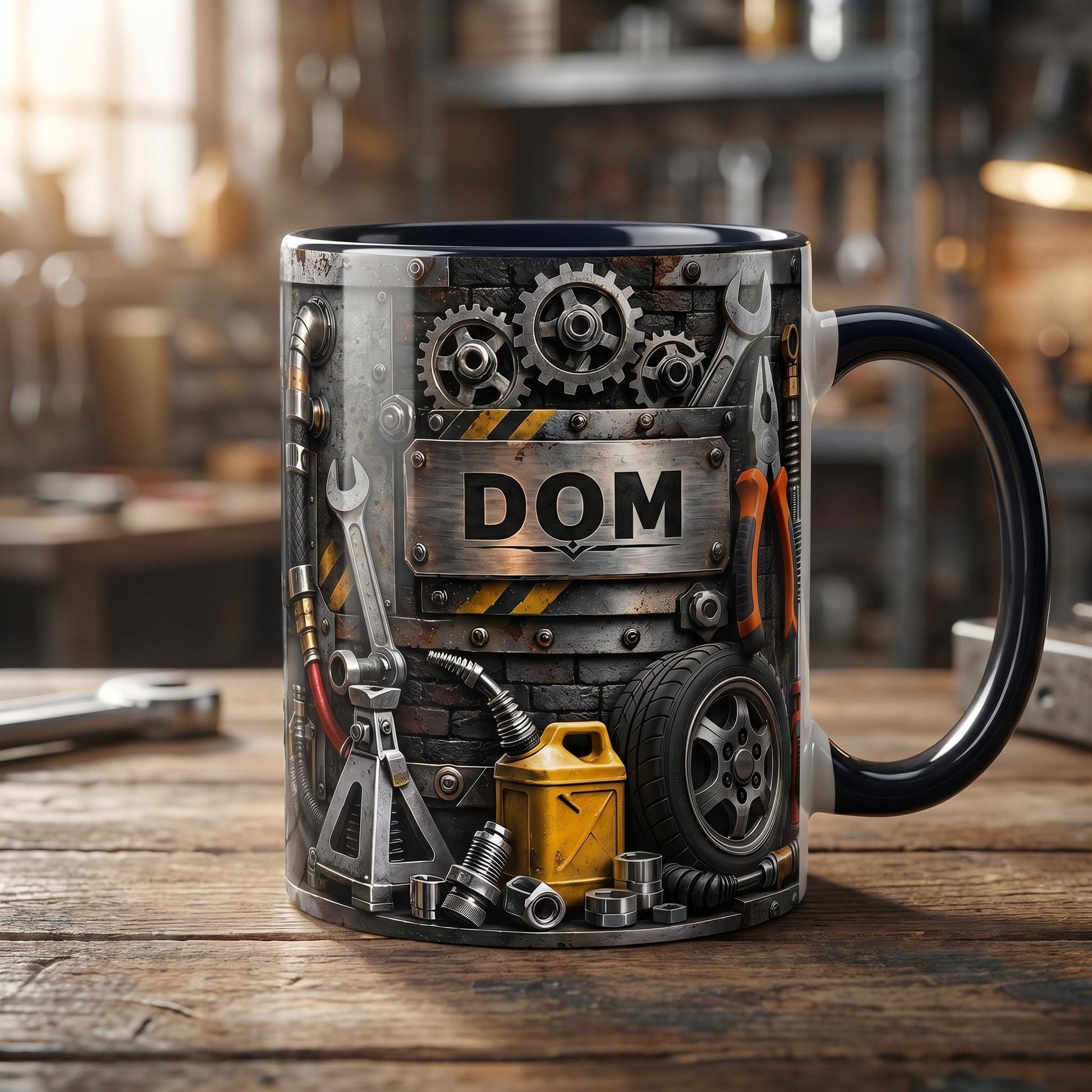 Personalized Custom Auto Mechanic Mug, Best Mechanic Ever Coffee Mug, Vintage Garage Shop Gift, Car Enthusiast Mug, Auto Repair Shop