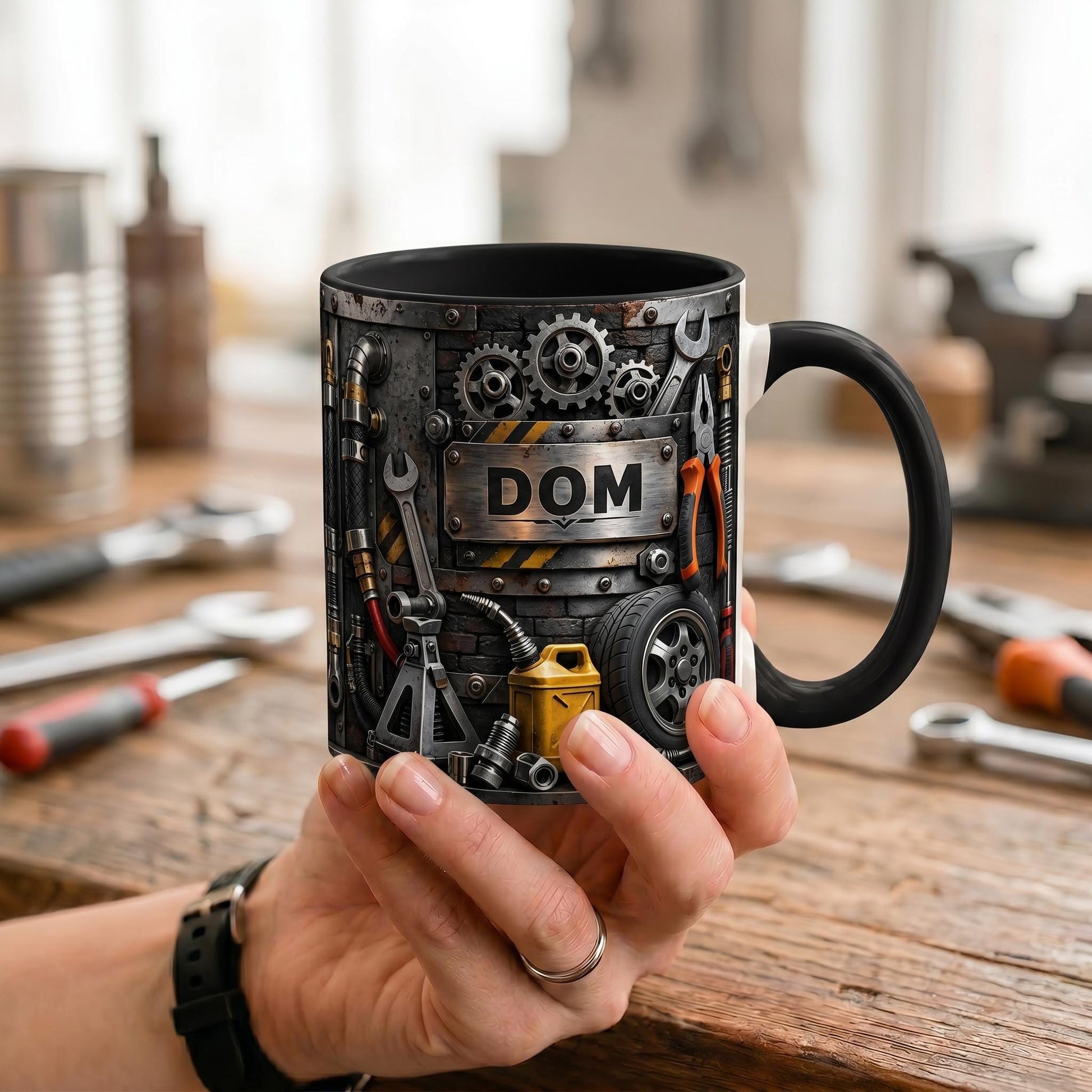 Personalized Custom Auto Mechanic Mug, Best Mechanic Ever Coffee Mug, Vintage Garage Shop Gift, Car Enthusiast Mug, Auto Repair Shop